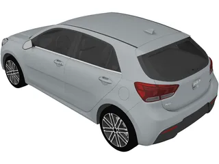 Kia Rio Hatchback (2021) 3D Model