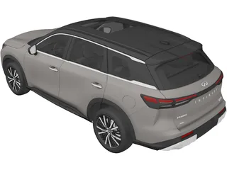 Infiniti QX60 (2022) 3D Model