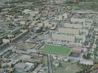 Amiens City, France (2021) 3D Model