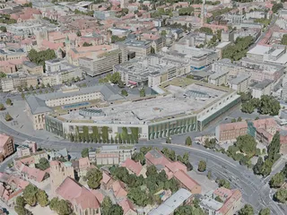 Braunschweig City, Germany (2021) 3D Model