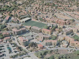 Calvi City, France (2021) 3D Model