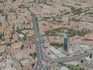 Murcia City, Spain (2021) 3D Model