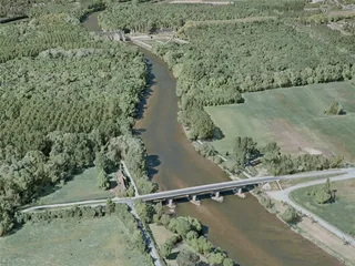 Chenonceaux City, France (2021) 3D Model