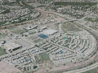 Culiacan City, Mexico (2021) 3D Model