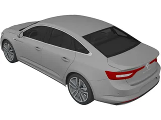 Renault Talisman (2016) 3D Model