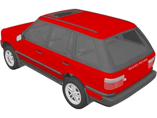 Range Rover II (1994) 3D Model