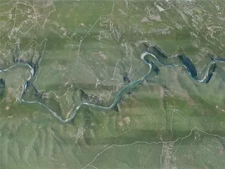 Gorges de l’Ardèche Canyon, France (2021) 3D Model