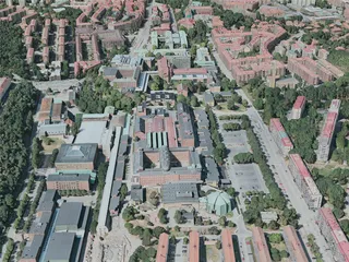 Gothenburg City, Sweden (2021) 3D Model