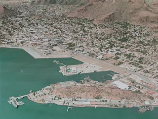 Guaymas City, Mexico (2021) 3D Model