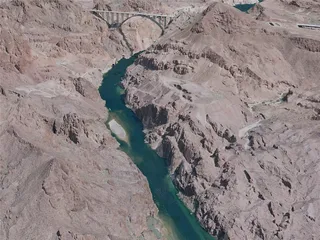 Hoover Dam City, USA (2021) 3D Model