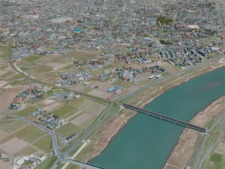 Izumo City, Japan (2021) 3D Model