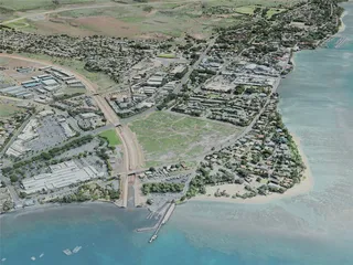 Lahaina City, USA (2021) 3D Model