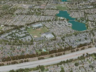 Irvine City, USA (2021) 3D Model