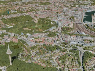 Kiel City, Germany (2021) 3D Model