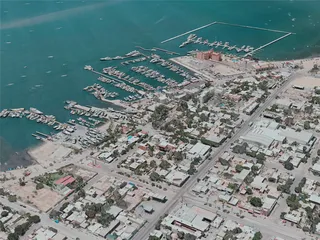 La Paz City, Mexico (2021) 3D Model