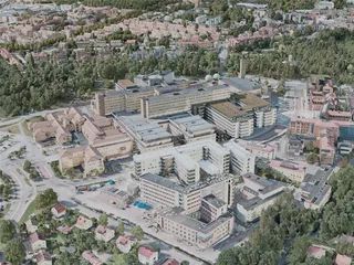 Linkoping City, Sweden (2021) 3D Model