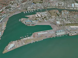 Newcastle City, Australia (2021) 3D Model