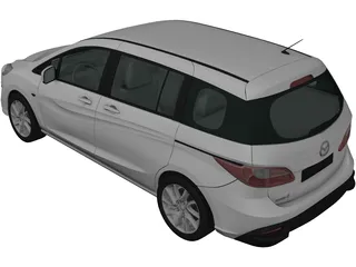 Mazda 5 (2011) 3D Model