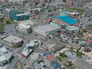 Matsuyama City, Japan (2021) 3D Model