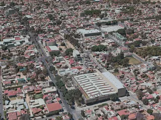 Oaxaca City, Mexico (2021) 3D Model