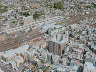 Odawara City, Japan (2021) 3D Model