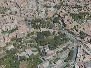 Palermo City, Italy (2021) 3D Model