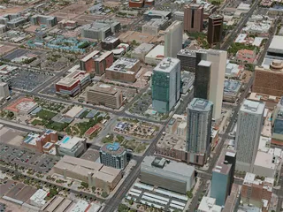 Phoenix City, USA (2021) 3D Model