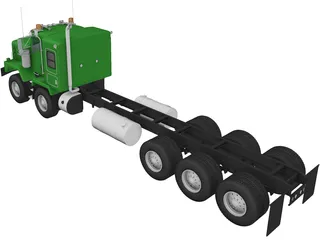 Kenworth C500 Chassis (2005) 3D Model