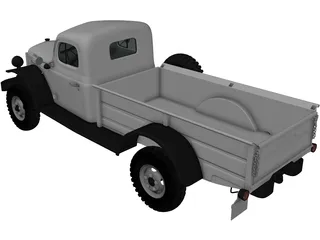 Dodge Power Wagon (1971) 3D Model