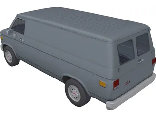 GMC Vandura (1987) 3D Model