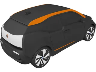 BMW i3 3D Model