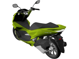 Honda PCX 150 3D Model