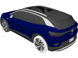 Volkswagen ID.4 (2021) 3D Model