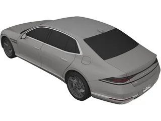 Genesis G90 (2022) 3D Model