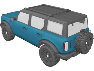 Ford Bronco (2021) 3D Model