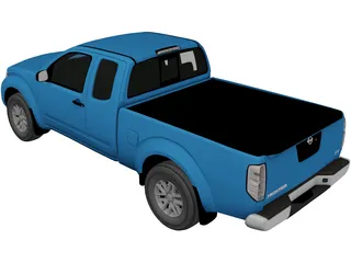 Nissan Frontier (2014) 3D Model