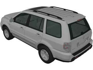 Honda Pilot EX (2006) 3D Model