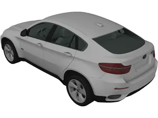 BMW X6 (2011) 3D Model