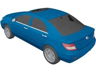 BYD F3 (2013) 3D Model