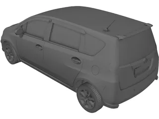 Perodua Alza (2014) 3D Model