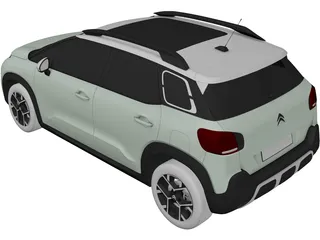 Citroen C3 Aircross (2022) 3D Model