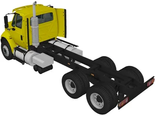 Caterpillar CT610 Chassis Truck (2011) 3D Model