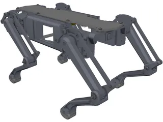 Quadruped 3D Model