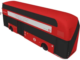 Arriva London bus LT2 (LT61 BHT) 3D Model