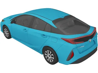 Toyota Prius Prime (2021) 3D Model