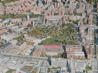 Pamplona City, Spain (2021) 3D Model