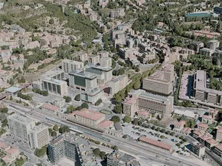 Perugia City, Italy (2021) 3D Model