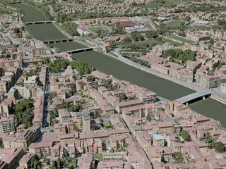 Pisa City, Italy (2021) 3D Model