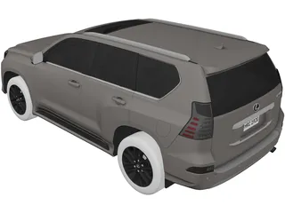 Lexus GX460 (2020) 3D Model