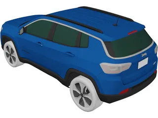 Jeep Compass (2016) 3D Model